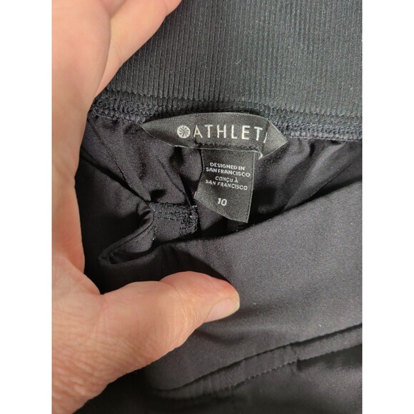 Athleta Brooklyn Mid Rise Ankle Pant Black Size 10 - Picture 6 of 8